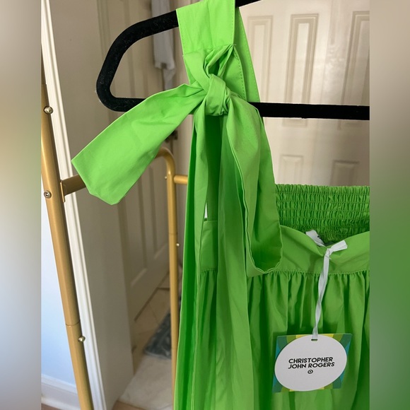 NWT- Target X. Christopher John Rogers collab. Maxi dress with long bow detail. - Picture 4 of 4